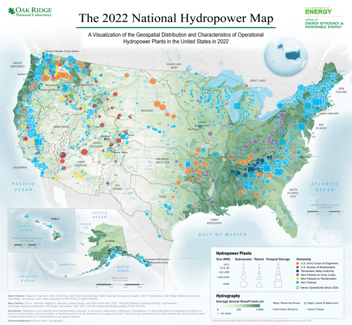 The 2022 National Hydropower Map